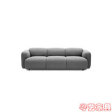 经典设计师家具Swell Sofa膨胀沙发 创意休闲布艺沙发组合