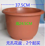 AB380环球加厚荷花盆碗莲盆 塑料水培花盆（无孔）每个12元
