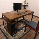 实木家庭桌简易书桌子环保办公桌家用写字桌写字台台式简易电脑桌