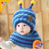 韩版宝宝othe帽子秋冬款天1-2-4岁小孩婴儿帽子加绒 秋冬男女儿童