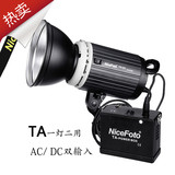 耐思 外拍闪光灯TA-400W 外景摄影灯影棚套装(双电源输入)摄影灯