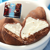 日本进口零食 Meiji明治 冬之恋松露忌廉北海道牛奶巧克力49(70g)