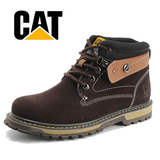 卡特CAT男女鞋冬季高帮防水户外登山鞋大头皮鞋工装鞋马丁靴短靴