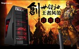 segotep/鑫谷 王者创领 电脑 台式机 主机 机箱 USB3.0 ATX 黑化