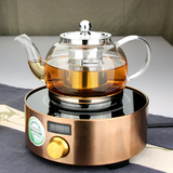 电陶炉专用玻璃茶壶套装直烧壶电磁炉茶壶煮茶壶电热煮水壶烧茶壶