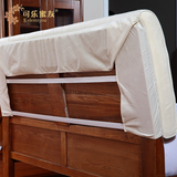 可拆洗床头靠垫背软包 床头套罩 实木板靠垫背 榻榻米靠垫背软包