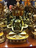 佛教用品 佛像造像 大日如来 毗卢遮那佛 纯铜 可装藏 25cm