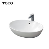 正品TOTO陶瓷台上盆 LW516B 椭圆形洗脸盆面盆洗手盆