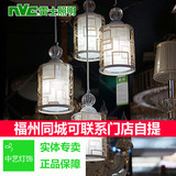 雷士照明新款4灯头餐厅灯吊灯现代简约温馨餐吊灯吧台灯NUD2476