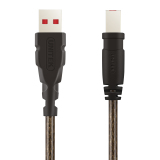 优越者 全铜USB2.0打印线 高速方口数据连接延长机 1.8米/3/5M10