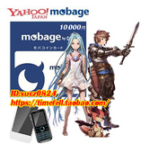 自动发货 梦宝谷Mobage/Yahoo  碧蓝幻想 10000円 充值卡密