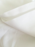 60支纯棉贡缎布料 超宽3米宽 仙境白色 高档床品面料 服装面料