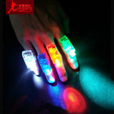 欧蒂派对儿童发光玩具荧光棒 酒吧 舞会彩色手指灯 LED发光戒指灯
