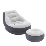 INTEX 豪华植绒充气沙发 懒人沙发 家用午睡便携折叠椅登组合套装