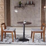 2016新款现代简约实木餐桌椅组合西餐厅咖啡厅奶茶店甜品店酒吧椅