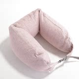 无印U型枕 办公室午睡纯棉靠枕头枕肩枕飞机旅行枕汽车良品护颈枕