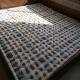 褥子单人学生宿舍垫被床褥 1.8m1.5m床席梦思保护褥垫床垫垫被薄
