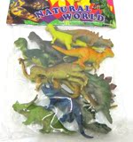 恐龙玩具模型 仿真静态恐龙儿童玩具套装小号/中号12只装恐龙