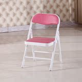 折叠椅儿童椅小椅子钢板椅凳子折叠便携休闲家用靠椅办公椅子