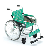 三贵MIKI轮椅车LS-1 航钛铝合金超轻便折叠/老年轮椅/可折背