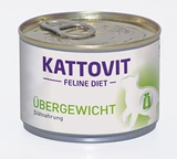 德国KATTOVI卡帝维特 理想体态猫罐头175g 减肥 体重控制猫零食