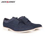 JackJones杰克琼斯男士牛仔帆布系带休闲鞋E|21515M016