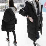 韩国2015秋冬新款棉袄韩版大码中长款修身显瘦羽绒棉衣女棉服外套