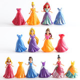 Disney 迪士尼 白雪公主人鱼公主7款换装公主娃娃 女孩过家家玩具