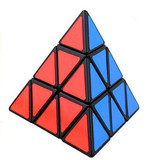正品圣手三阶金字塔魔方/异形3阶顺滑魔方三角形儿童益智玩具魔方