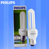飞利浦PHILIPS 节能灯泡 2U标准型 三基色光源 E27大螺口 11w白