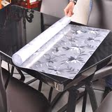 PVC防水桌布软质玻璃透明塑料磨砂餐桌垫免洗茶几垫台布水晶板版