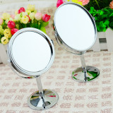 迷你小镜子 台式双面化妆镜放大 镜子随身便携梳妆镜 小镜子
