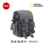 国家地理相机包NG W5051单反数码相机帆布包防水 双肩摄影背包