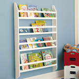 儿童书架书柜创意墙上壁挂架壁柜书报架杂志架装饰架展示架收纳架