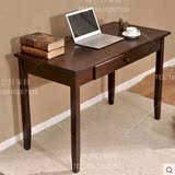 新中式实木书桌家用台式电脑桌写字台简约办公桌 特价书房包邮