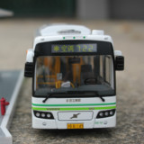 上海申沃公交巴士汽车 仿真模型/玩具 722路 限量版 1:43