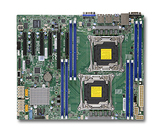 超微 X10DRL-I 支持E5-2600V3系列CPU 双路服务器主板