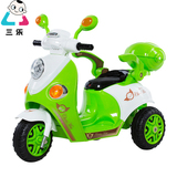 小孩大号电瓶车可坐三乐新款儿童车电动摩托车三轮带遥控宝宝玩具
