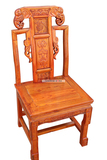 明清仿古典实木家具 至尊雕花款南榆木象头餐椅 家庭椅 吃饭椅子