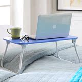 简易书桌台式用床上用折叠移动小桌子简约懒人床边笔记本电脑桌