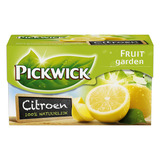 荷兰代购 进口pickwick柠檬水果茶果茶茶包盒装20小包 现货