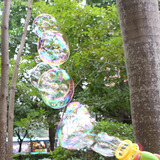 ELC泡泡新品玩具手持式电动泡中泡 双喷头泡泡机吹泡泡儿童 3岁