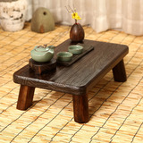 日式实木炕桌 烧桐木炕几茶桌 床上桌飘窗桌 榻榻米桌茶几包邮
