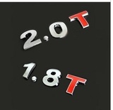 现代瑞纳 朗动改装汽车标贴 ix35 悦动 名图数字母金属排量贴