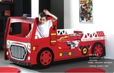 欧式创意儿童床 卡通汽车床消防车床 男孩房家具定制