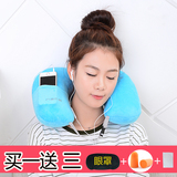 旅行必备护颈枕U型枕旅行枕头成人便携充气颈椎枕飞机车用旅游
