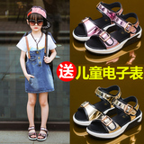 女童凉鞋2016新款韩版公主童鞋夏季中大童学生小女孩儿童凉鞋女夏