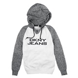 DKNY正品代购 唐可娜儿套头带帽长袖毛衣针织衫秋冬新款男装线衫