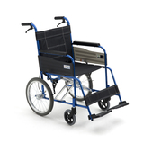 三贵Miki手动轮椅车MC-43K小轮可折叠铝合金老人残疾人代步轮椅DF