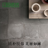 LOFT简约现代钢筋水泥砖 意大利原版设计仿古砖 客厅卧室地板砖